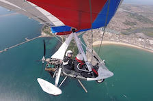 microlight landing